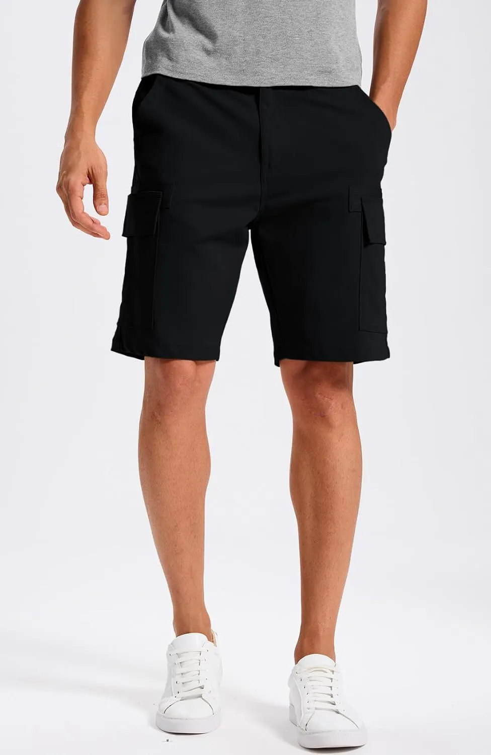 Cargo Shorts for Men ?C Mens Shorts Men Casual with 6 Pockets Summer Lightweight Outdoor Hiking Work Golf