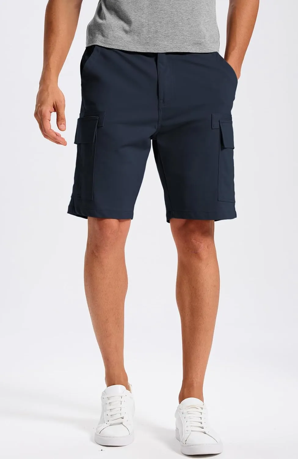 Cargo Shorts for Men ?C Mens Shorts Men Casual with 6 Pockets Summer Lightweight Outdoor Hiking Work Golf