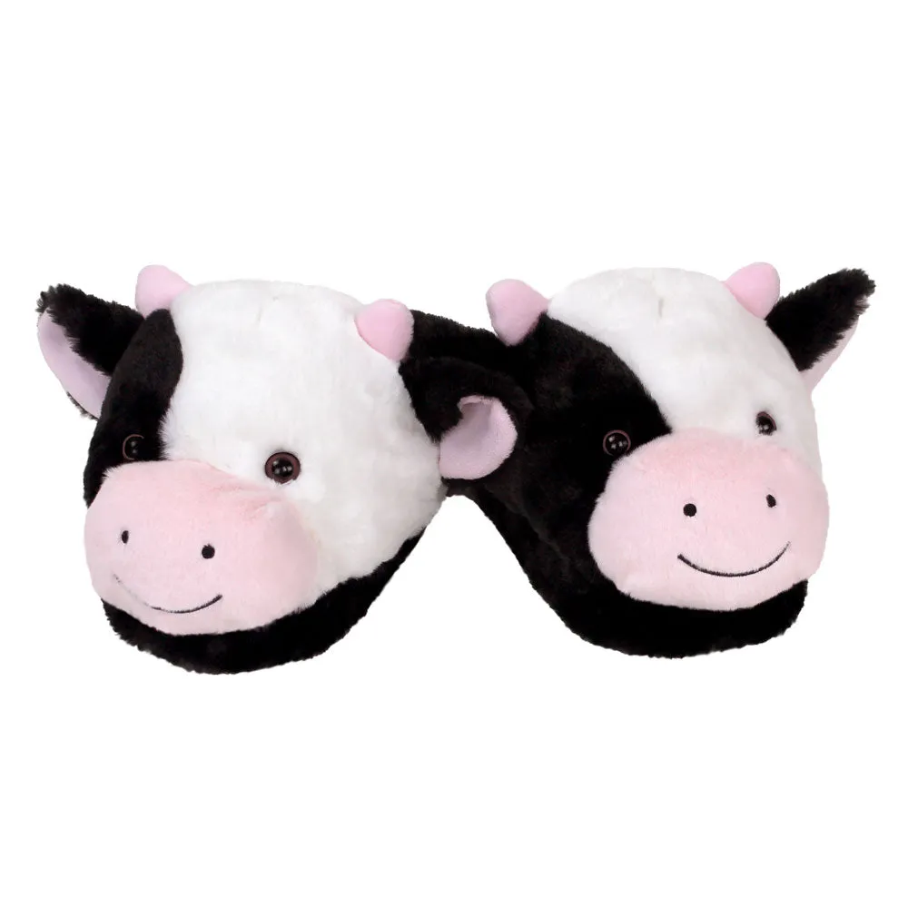 Cow Slippers JulesRoche Non-Slip Comfort Foam Footbed