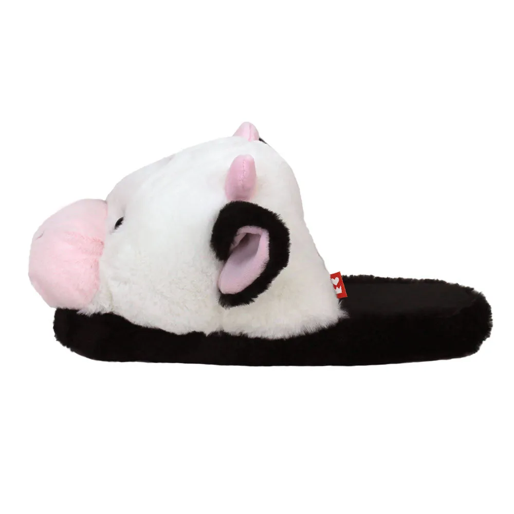 Cow Slippers JulesRoche Non-Slip Comfort Foam Footbed