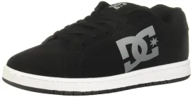 DC Men's Gaveler Casual Low Top Skate Shoes Sneakers Black/Light Grey 9.5 D - Medium
