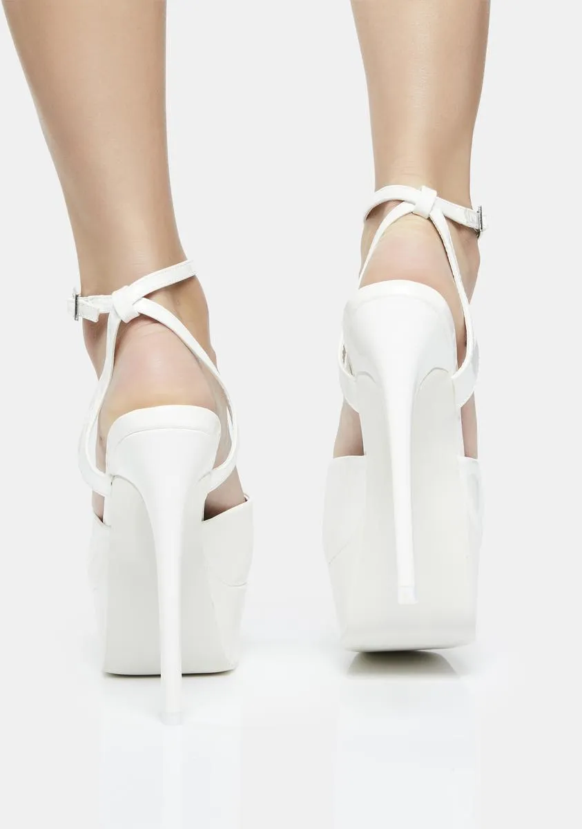 Just Kidding Platform Heels