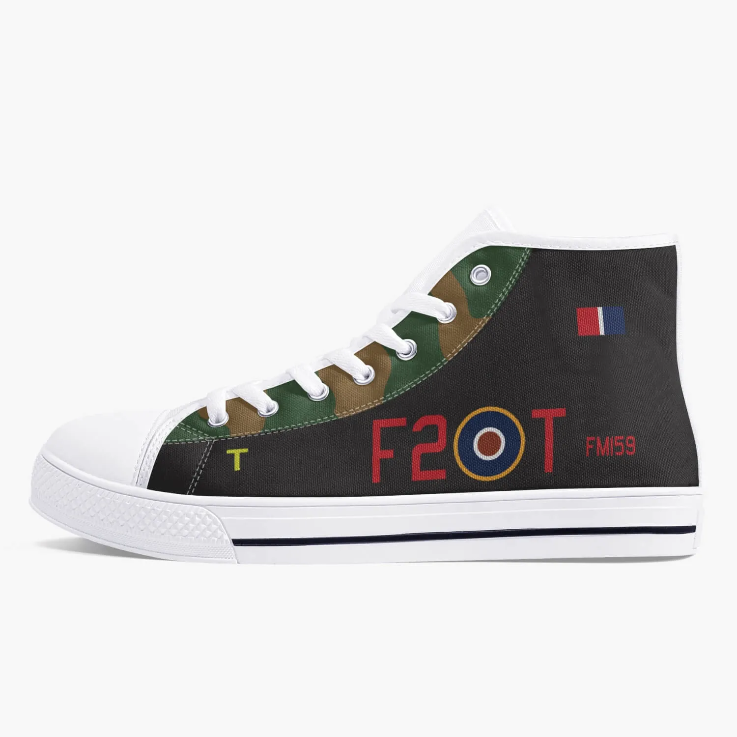 Lancaster "F2-T" High Top Canvas Shoes