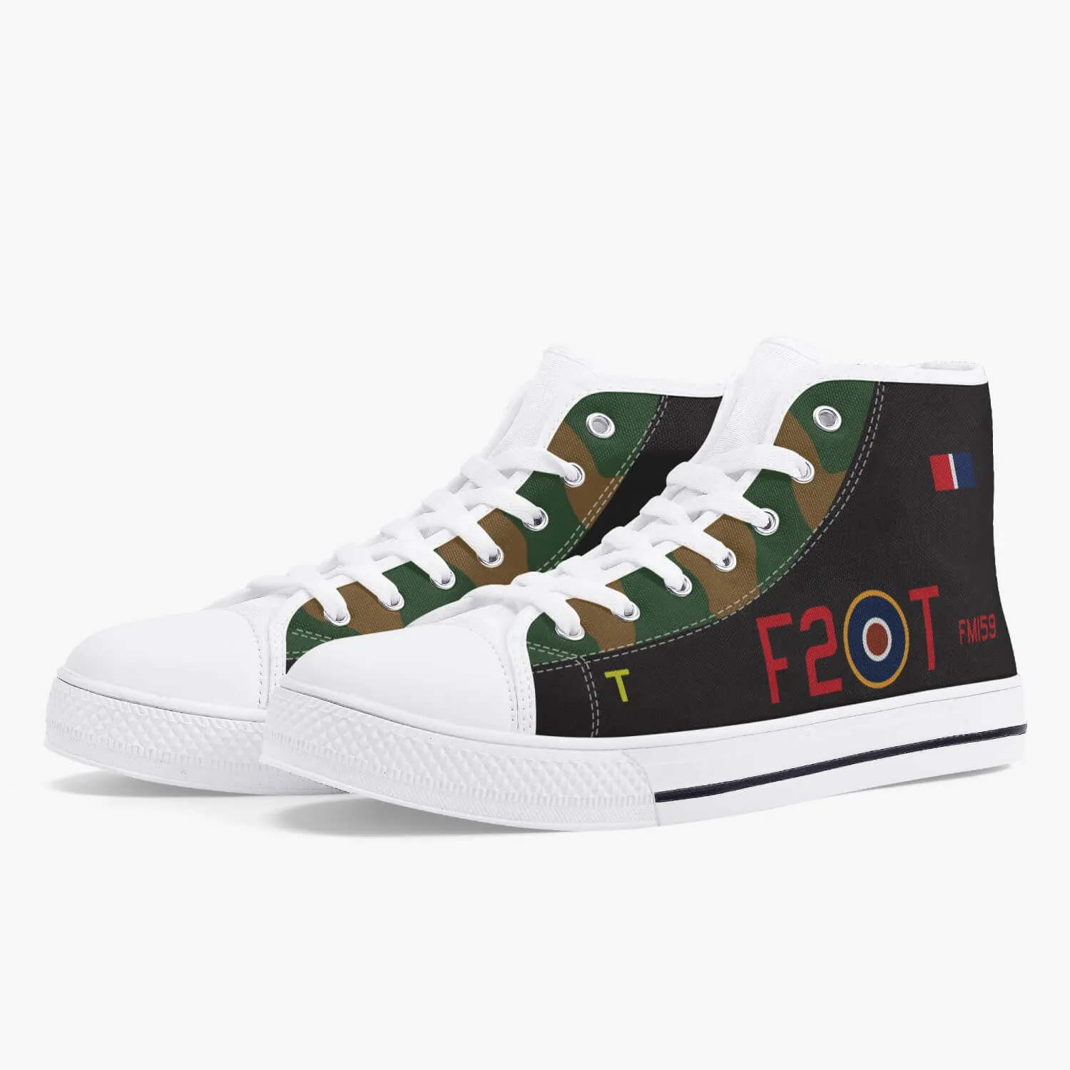 Lancaster "F2-T" High Top Canvas Shoes