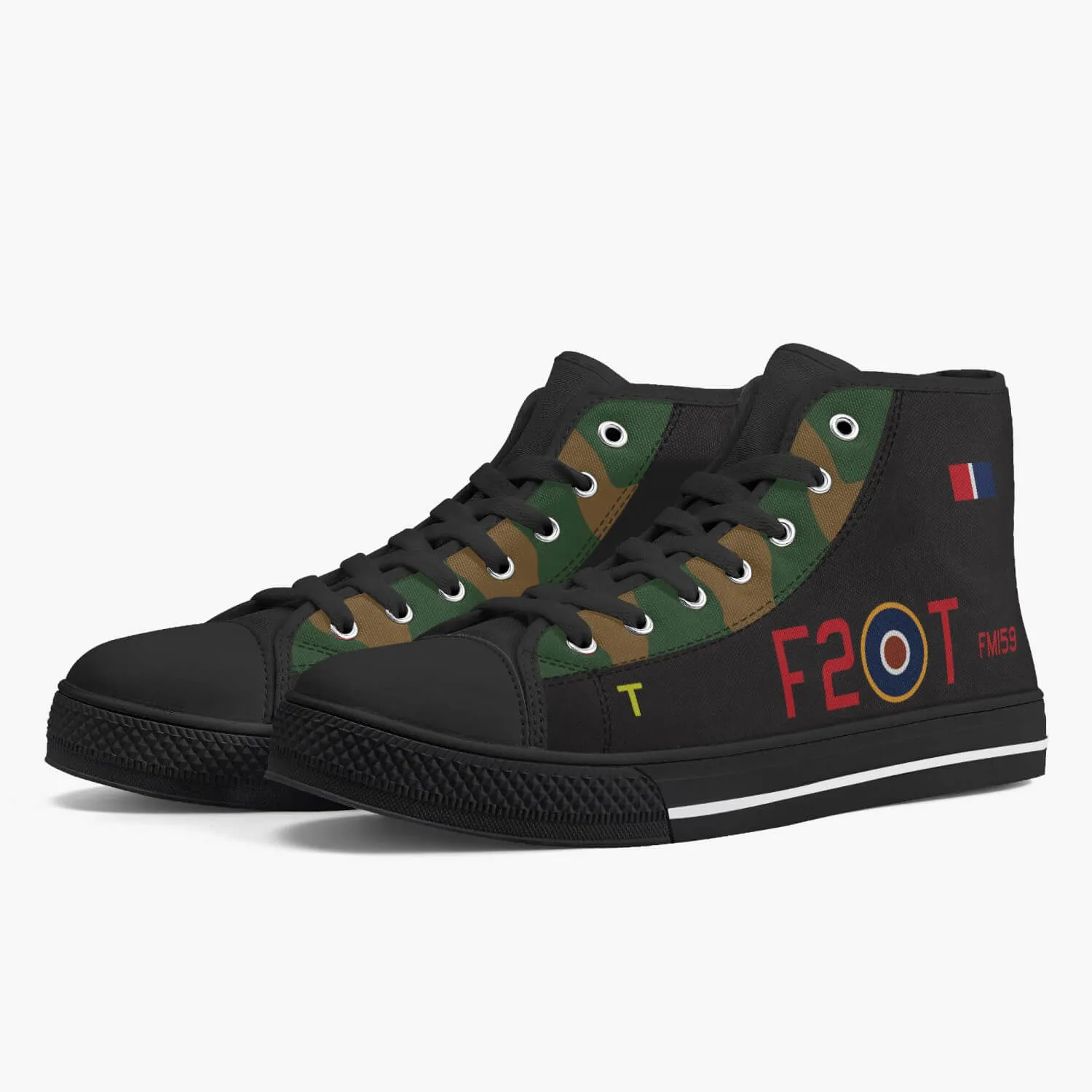 Lancaster "F2-T" High Top Canvas Shoes