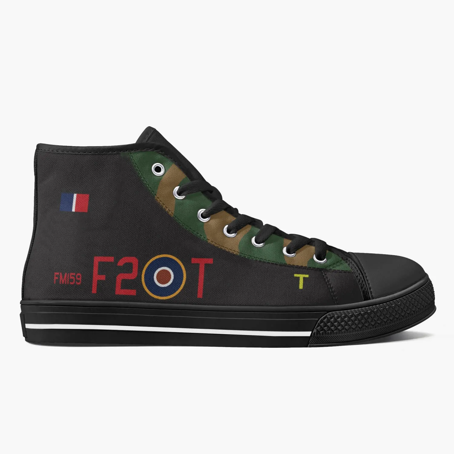 Lancaster "F2-T" High Top Canvas Shoes
