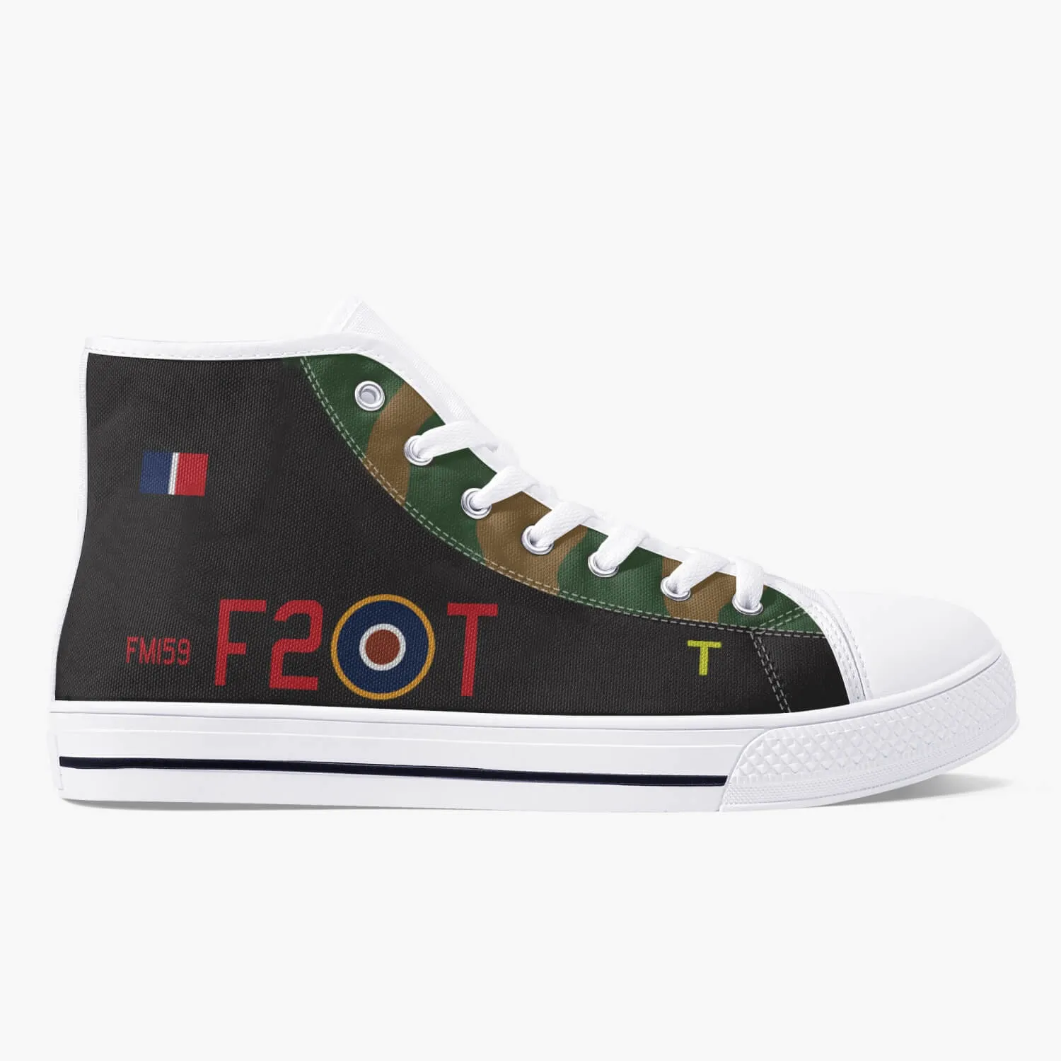Lancaster "F2-T" High Top Canvas Shoes