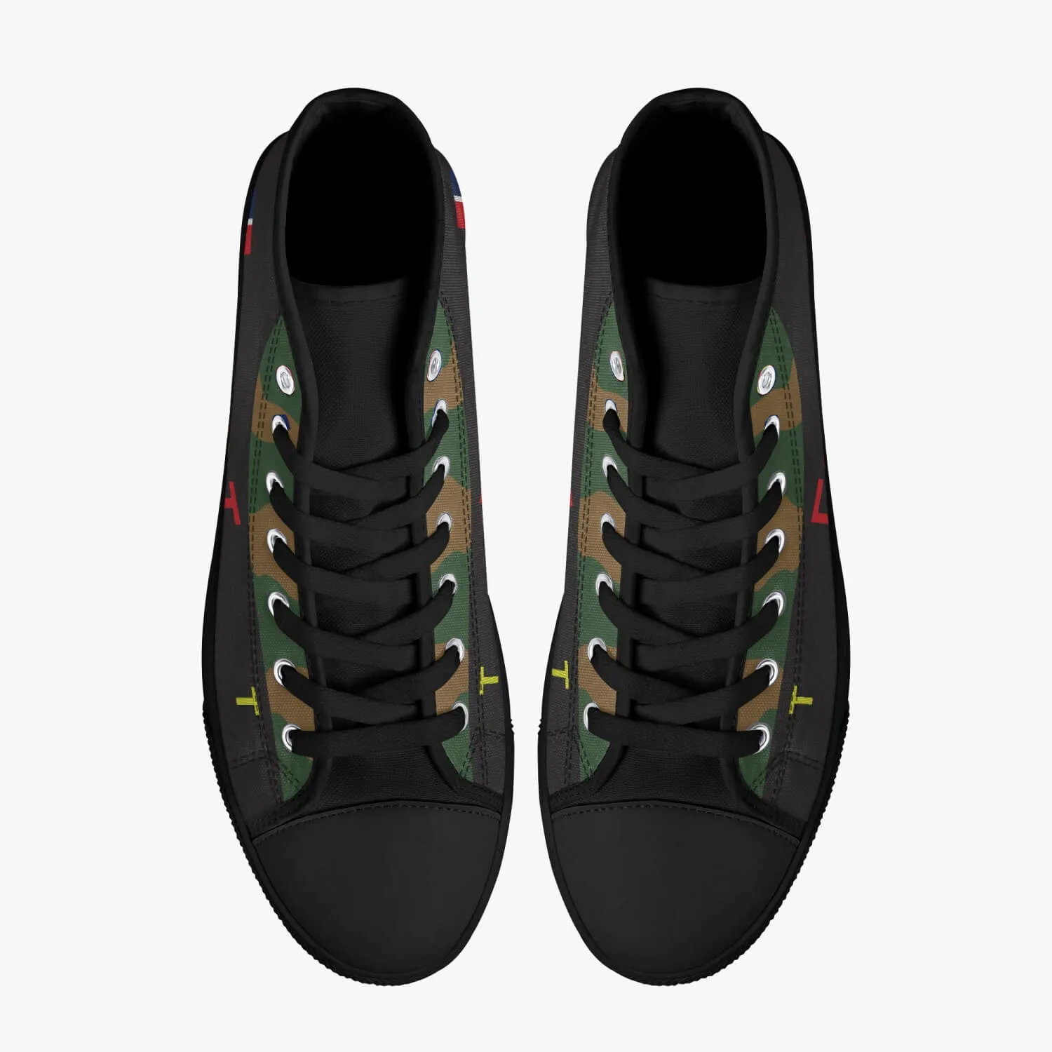 Lancaster "F2-T" High Top Canvas Shoes