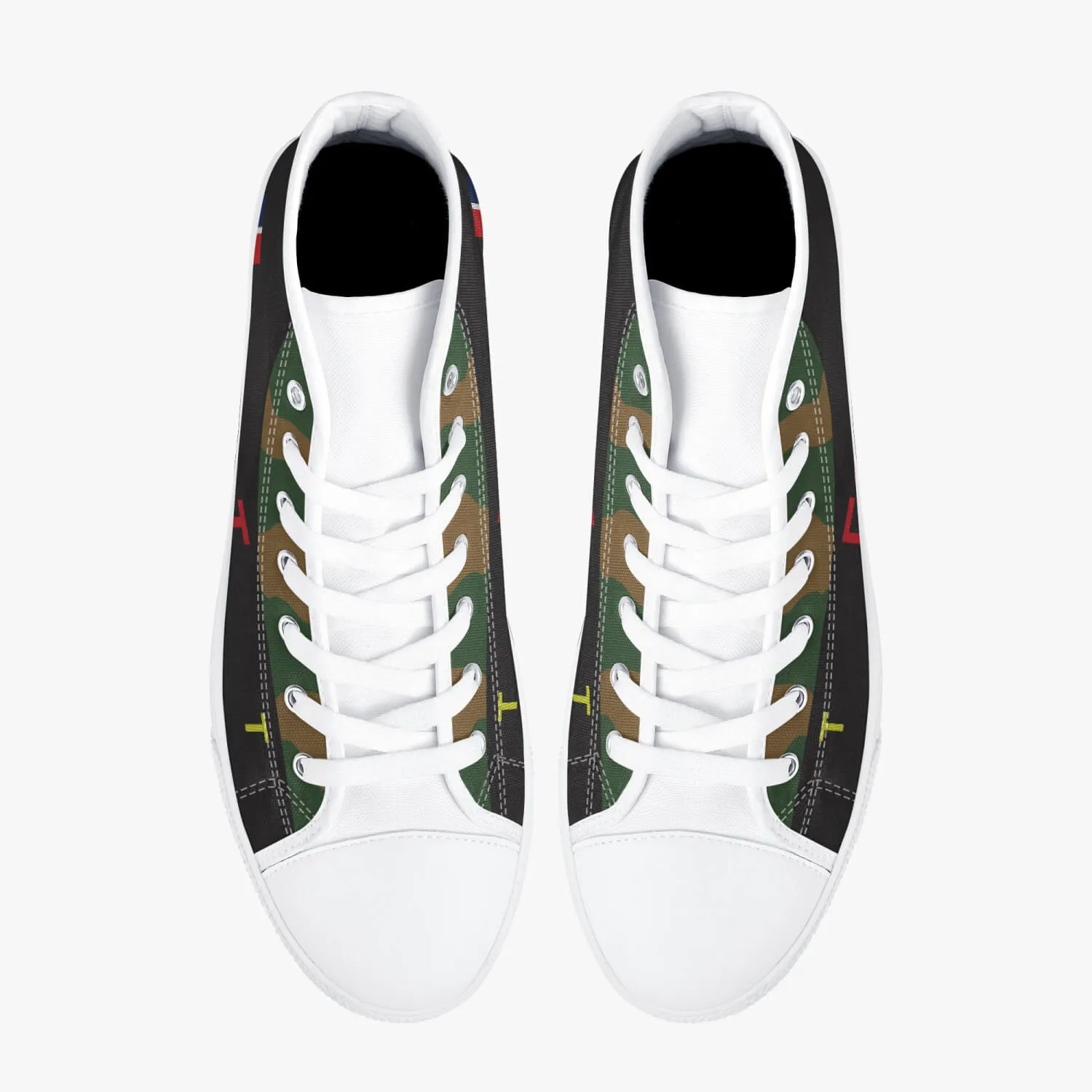 Lancaster "F2-T" High Top Canvas Shoes