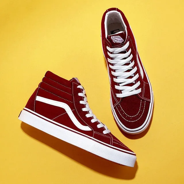 Men Casual Shoes High Top Mens Canvas Shoes For Woman Walking Shoes Fashion Flats Brand Students Sneakers 2021 New Spring Autumn