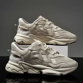 Men's Breathable Running Shoes with Cushioned Sole