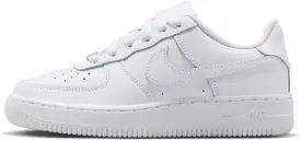 Nike Air Force 1 LE Big Kids' Shoes (FV5951-111, White/White/White/White) Size 2