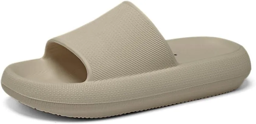 Non Slip Cushion Slippers - Quick Drying Open Toe Design
