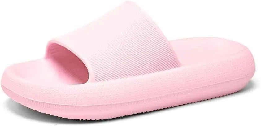 Non Slip Cushion Slippers - Quick Drying Open Toe Design