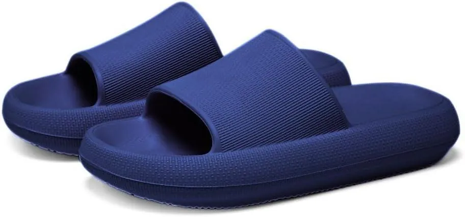 Non Slip Cushion Slippers - Quick Drying Open Toe Design
