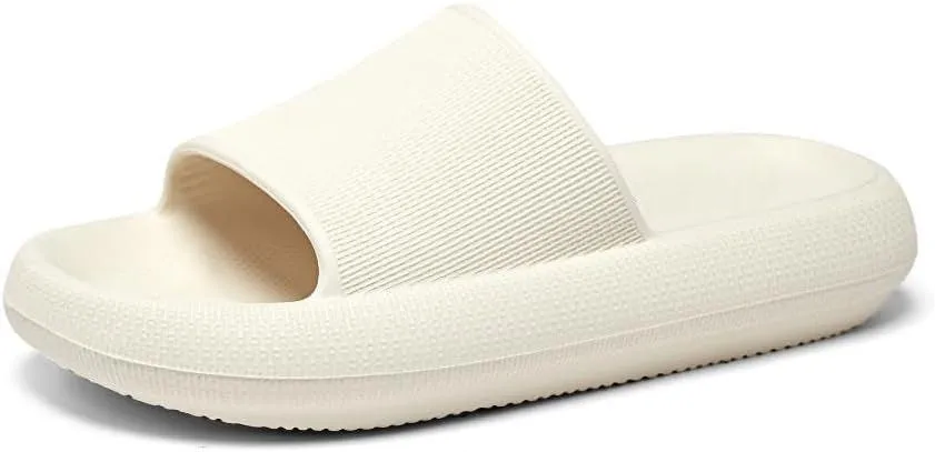 Non Slip Cushion Slippers - Quick Drying Open Toe Design