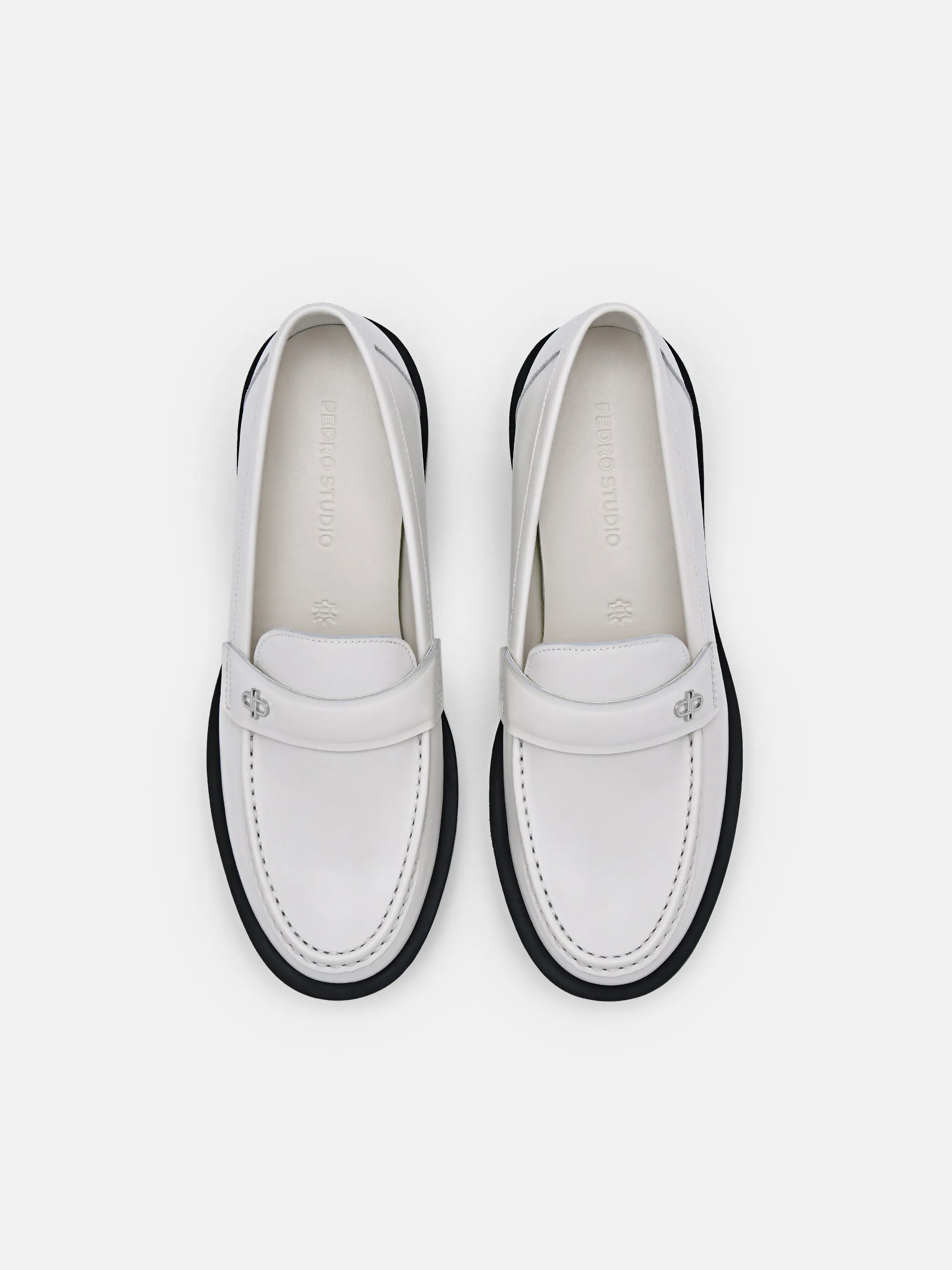 PEDRO Studio Andra Leather Loafers