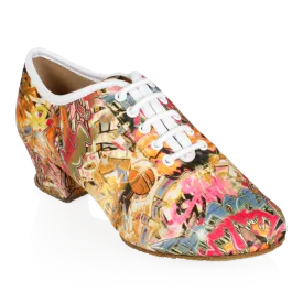 Ray Rose (Art Sport), Solstice 415, Urban Art Print, 1.5” Cuban Heel