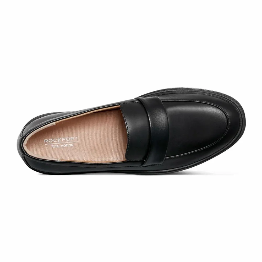 Rockport Women TOTAL MOTION LENNOX PENNY BLACK LTHR
