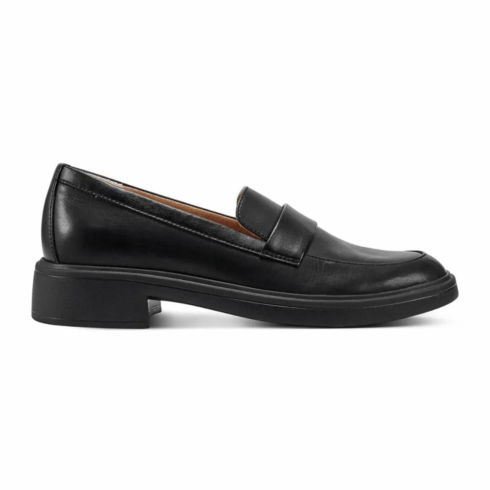Rockport Women TOTAL MOTION LENNOX PENNY BLACK LTHR