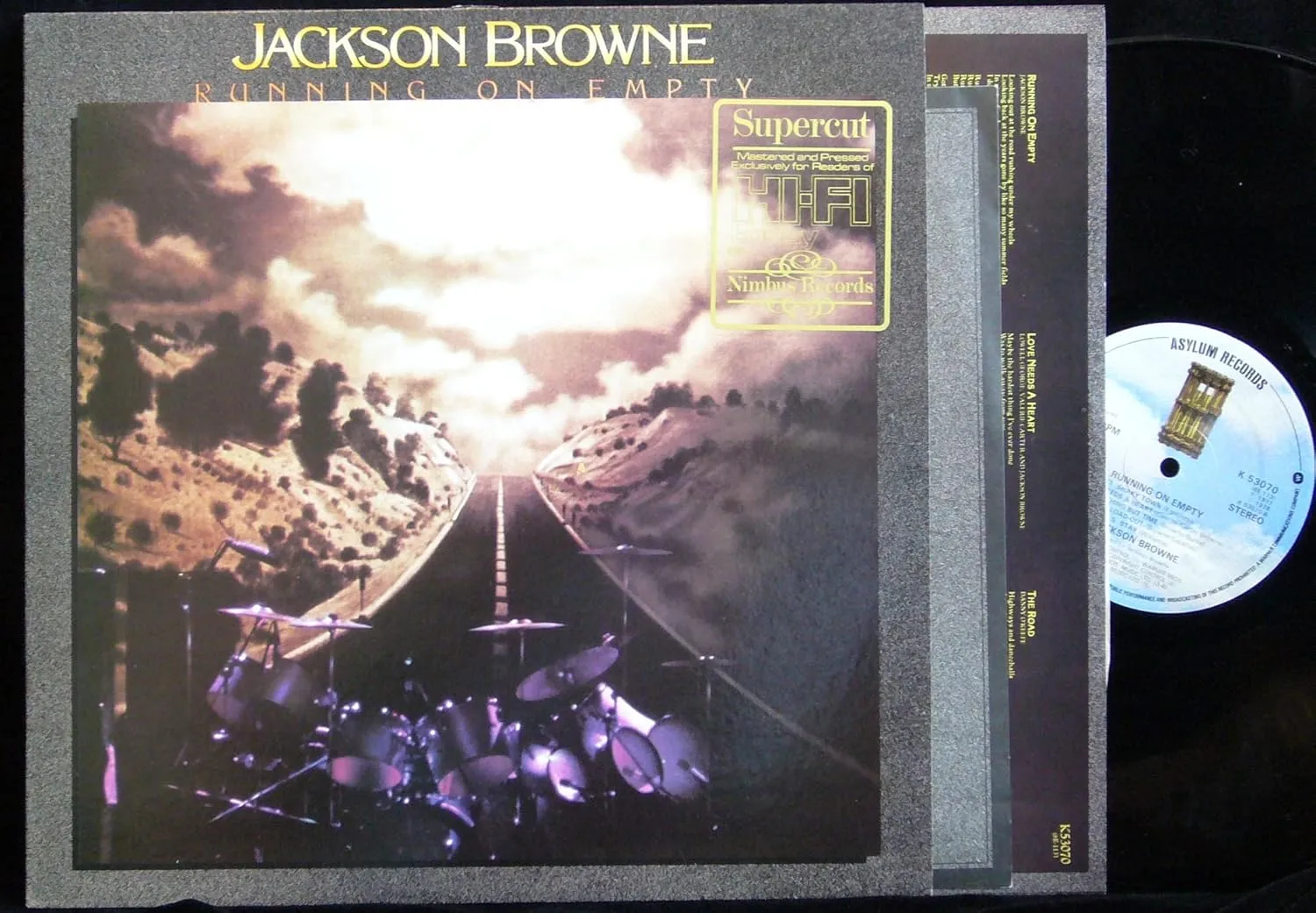 Running on Empty (UK Nimbus Supercut audiophile vinyl LP)