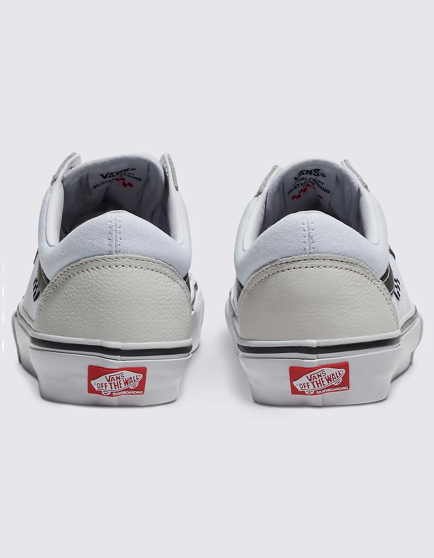 Skate Old Skool Leather White/White Shoes