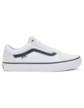 Skate Old Skool Leather White/White Shoes