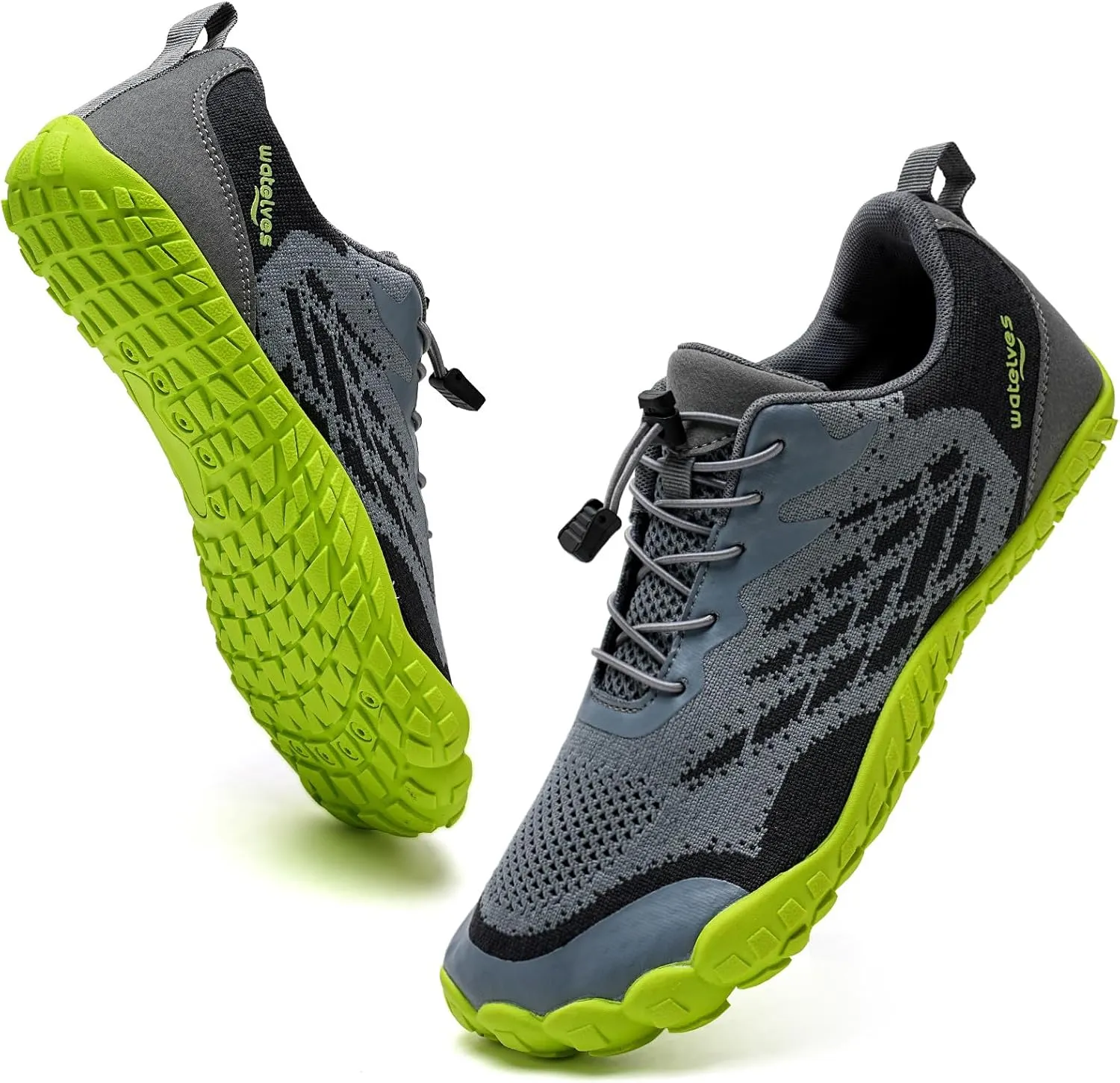 WateLves Water Shoes Men Women Beach Barefoot Aqua Socks Breathable Wide Swim Outdoor Walking Anti Slip Pool Shoes for Hiking Kayaking Diving Surfing