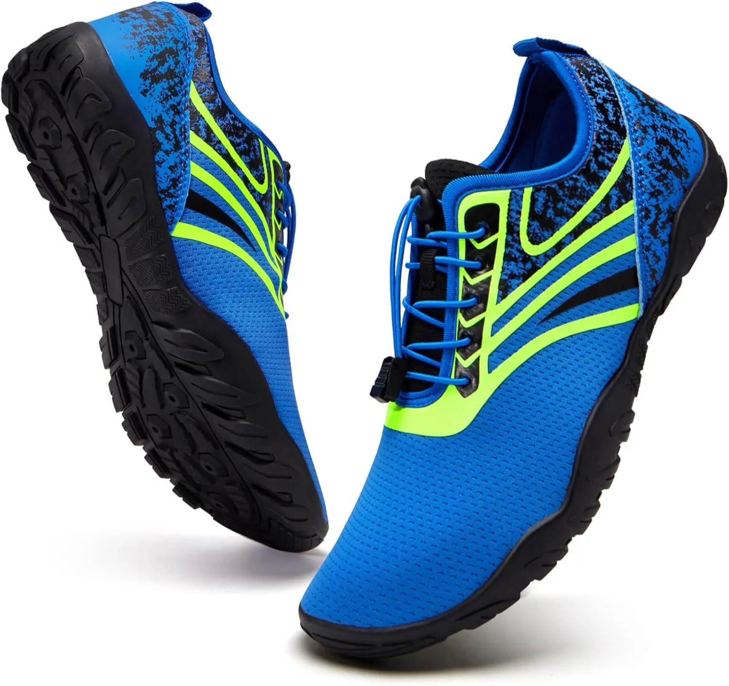WateLves Water Shoes Mens Womens Barefoot Beach Swim Shoes Quick-Dry Aqua Socks for Surf Pool Yoga Water Aerobics