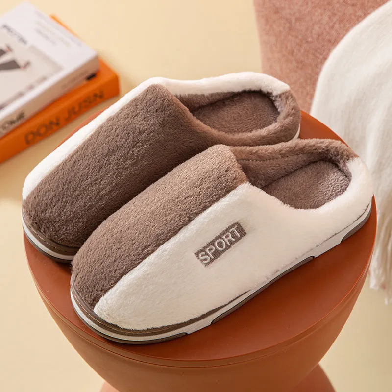 Wholesale Plush Non-slip Platform Slippers